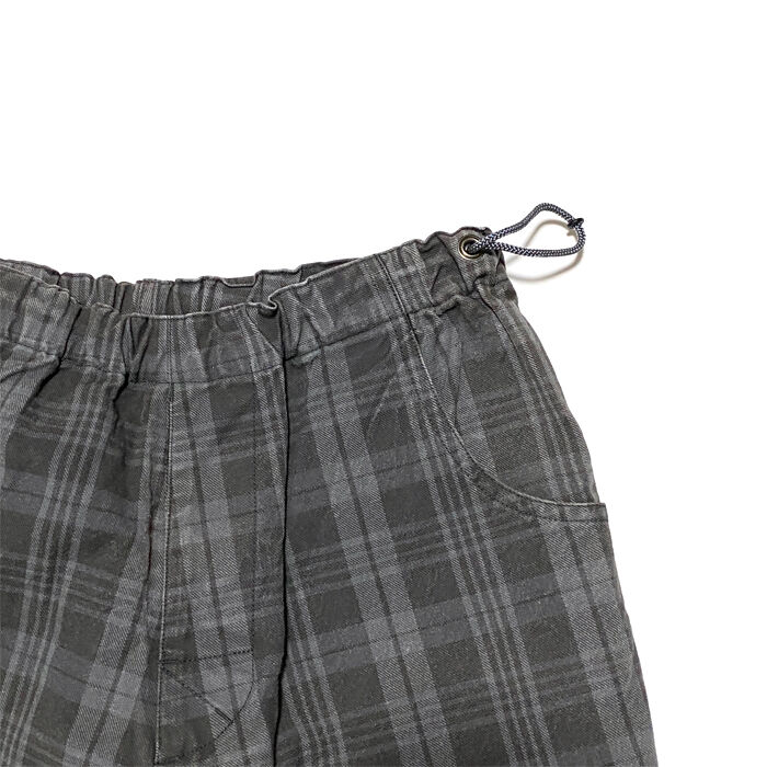 USED】00'S GOODENOUGH CHECK EASY PANTS | KONBINI