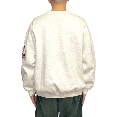 【USED】90's Marlboro Gold Logo Lizard Series Crewneck Sweatshirt