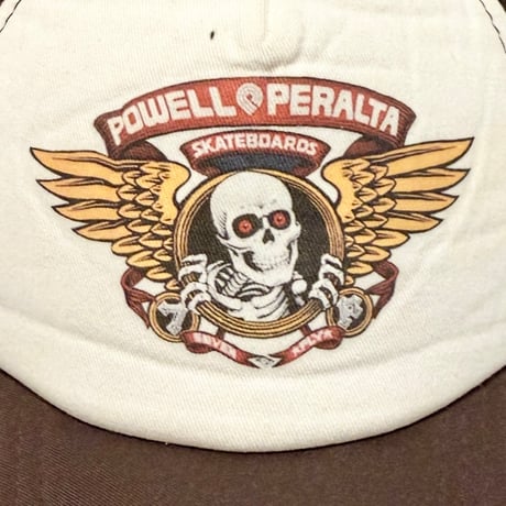 【USED】00's Powell Peralta Winged Ripper Trucker Cap