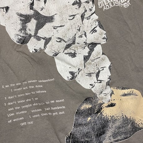 【USED】90'S ANARCHIC ADJUSTMENT PSYCHOSIS T-SHIRT