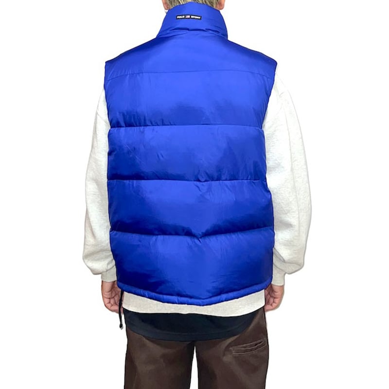 USED】90'S POLO SPORT RALPH LAUREN DOWN VEST |