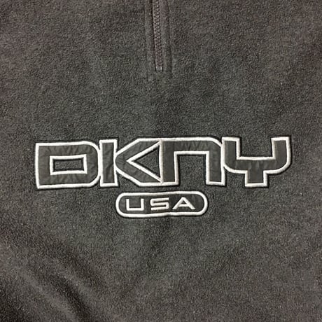 【USED】90'S DKNY FLEECE PULLOVER