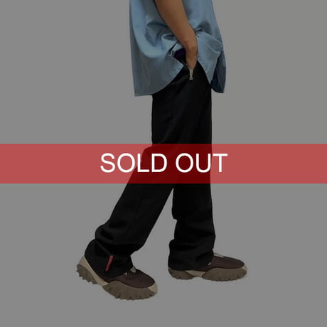 【USED】00'S PRADA SPORT LINEA ROSSA FLARE TRACK PANTS