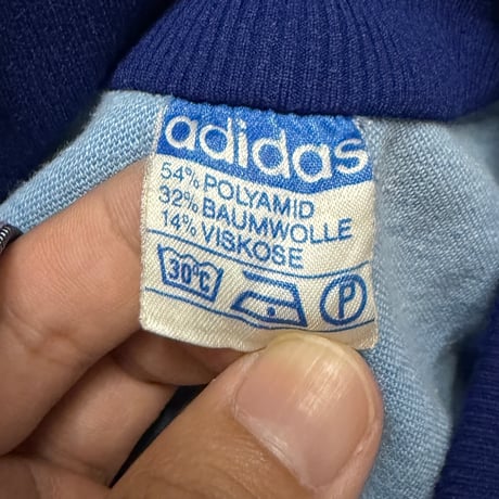 【USED】70's adidas OLD TRACK JACKET MADE IN WEST-GERMANY