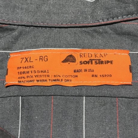 【USED】RED CAP SUPER OVERSIZED WORK SHIRT