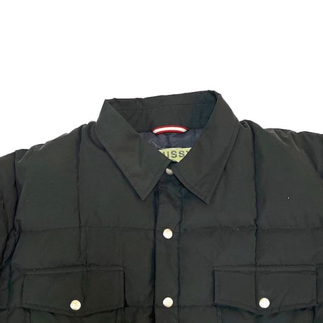 【USED】90'S-00'S STUSSY GOOSE DOWN SHIRT JACKET