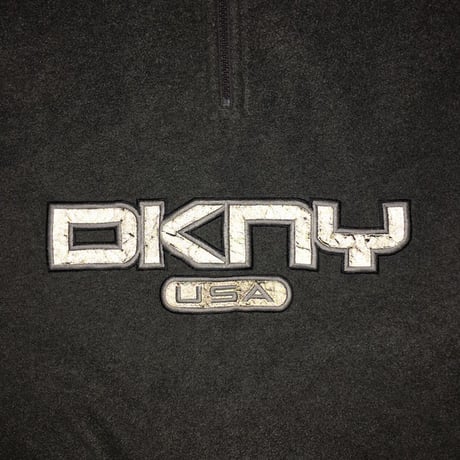 【USED】90'S DKNY FLEECE PULLOVER