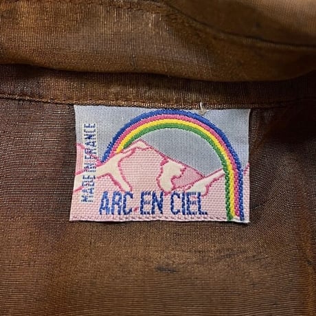 【USED】80'S-90'S ARC EN CIEL DEFORMATION BLOUSE MADE IN FRANCE