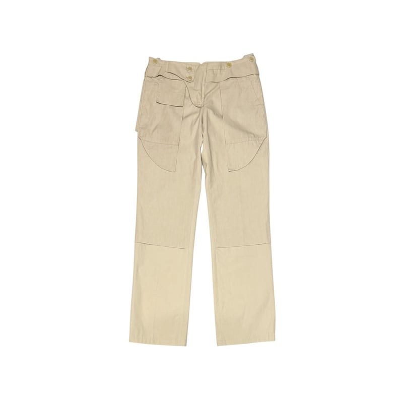 名品 美品 ヘルムートラング インサイドアウト スラックス 2 USED】HELMUT LANG 2003SS Inside-Out Tailored Tr