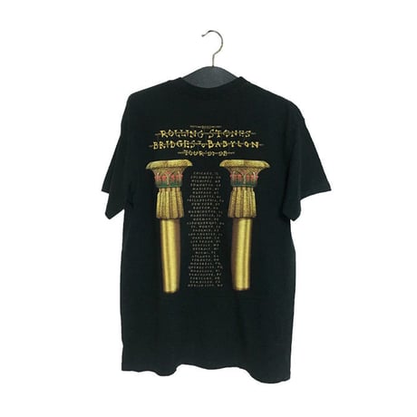 【USED】90'S ROLLING STONES "BRIDGES TO BABYLON" TOUR T-SHIRT