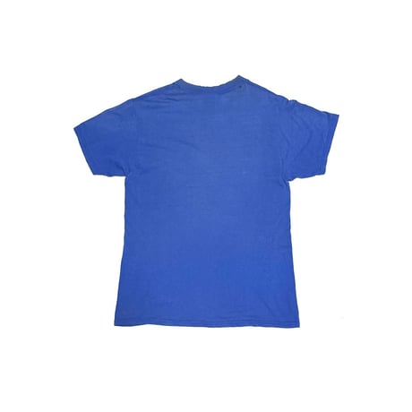 【USED】90's-00's World Industries Devil Logo Skate T-shirt Fade Blue
