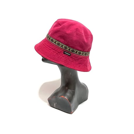 【USED】00'S COLUMBIA TYROLEAN TAPE BUCKET HAT
