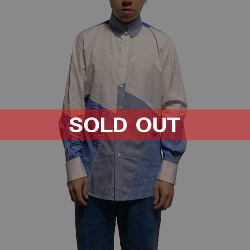 USED】90'S MALCOLM MCLAREN CRAZY PATTERN SHIRT USED】90'S MALCOLM MCLAREN CRAZY PATTERN SHIRT