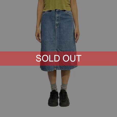 【USED】70's-80's Lee DENIM SKIRT