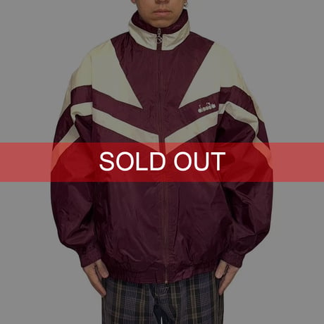 【USED】80's-90's diadora SOCCER NYLON JACKET