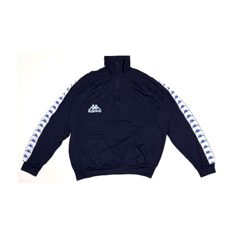 【USED】90's Kappa Omini Tape Half-Zip Track Top Made in Italy