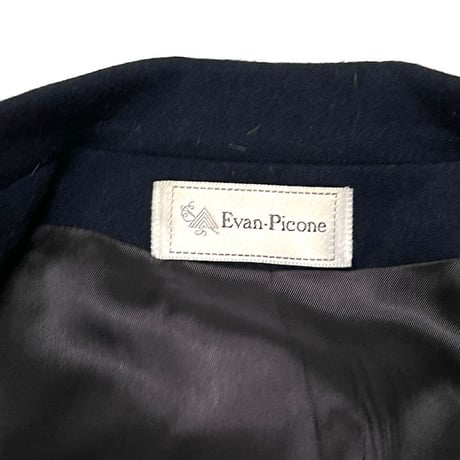 【USED】70's Evan Picone UNION MADE NAVY BLAZER