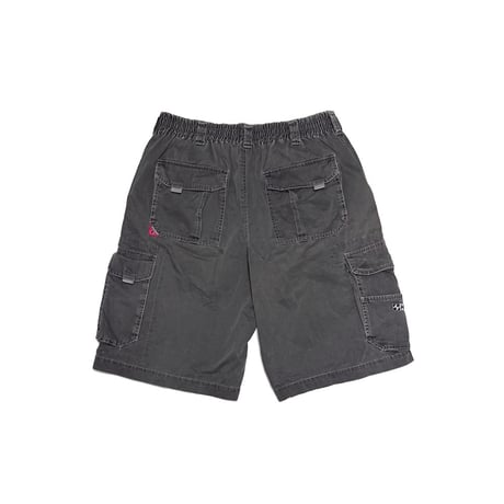 【USED】00's HOBO DENIM Tactical Zip Cargo Baggy Shorts