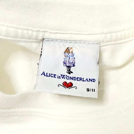 【USED】00's ALICE in WONDERLAND CHIBI T-SHIRT