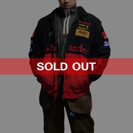 【USED】MERCEDES-BENZ WAPPEN RACING JACKET