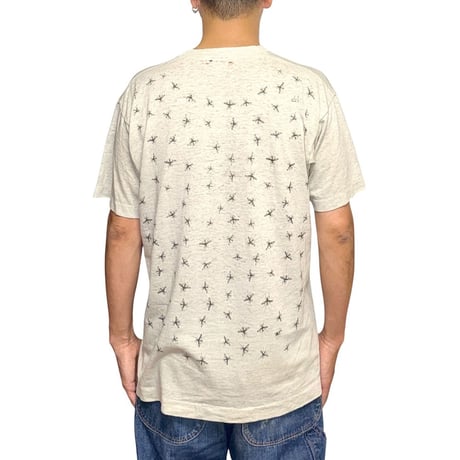 【USED】90's Wisquitas “Mosquitas” All-Over Print T-shirt