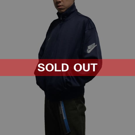 【USED】90'S NIKE SWOOSH DESIGN TRACK JACKET
