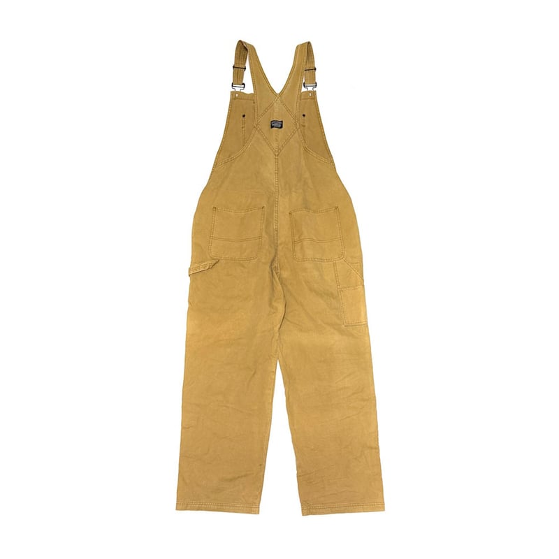 USED】00's STUSSY Double Knee Ripstop Work Over