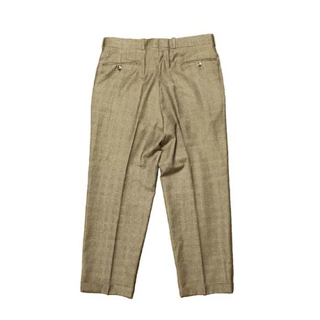 【USED】OLD ENGLAND 2TUCK GLEN CHECK TROUSERS