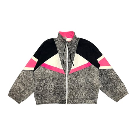 【USED】80's ASICS gel-out SWITCHING NYLON JACKET