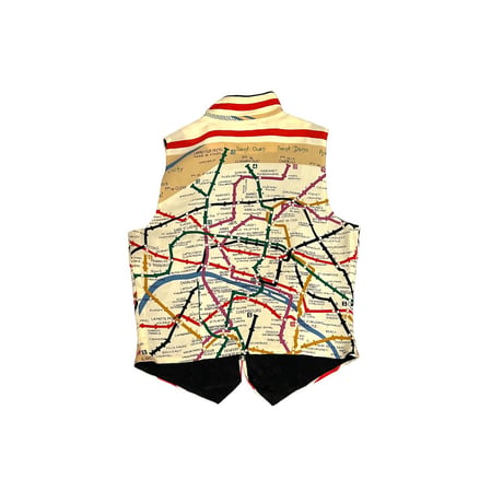 【USED】80's TAPP NEW YORK PARI METRO SILK VEST