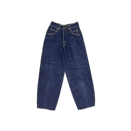 【USED】80'S SASSON JEANS CUT OFF DENIM PANTS