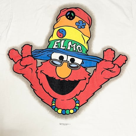 【USED】90's-00's HIPPIE ELMO T-SHIRT