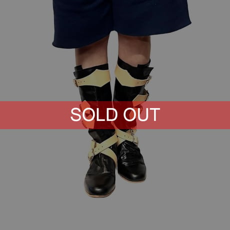 【USED】00's Vivienne Westwood PIRATES BOOTS BLACK