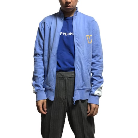 【USED】90'S  W&LT SWEAT TRACK JACKET