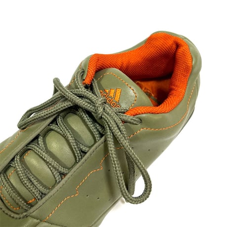 【USED】00'S ADIDAS SNEAKERS KHAKI/ORANGE