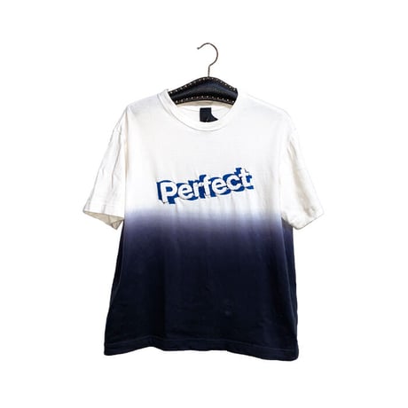 【USED】BERNHARD WILLHELM BEAD EMBROIDERY T-SHIRT "PERFECT"