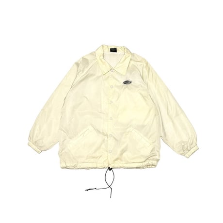 【USED】90's-00's VANS COACH JACKET WHITE
