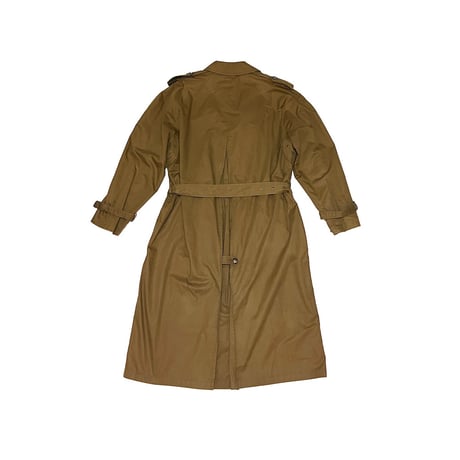 【USED】80's GIORGIO ARMANI TRENCH COAT BROWN