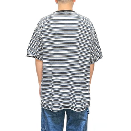 【USED】90'S-00'S ZONZ INSIDE OUT BORDER T-SHIRT