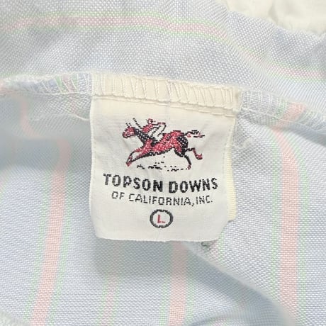 【USED】70's TOPSON DOWNS PUFF SLEEVE BLOUSE