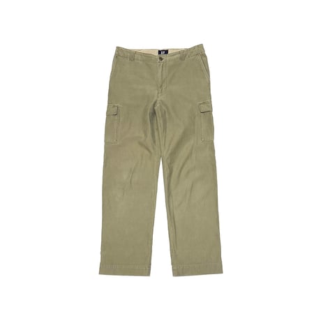 【USED】90's–00's GAP Straight Cargo Pants Urban Olive
