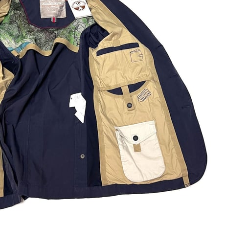 【DEAD STOCK】00's NAPAPIJRI TRAVEL JACKET NAVY