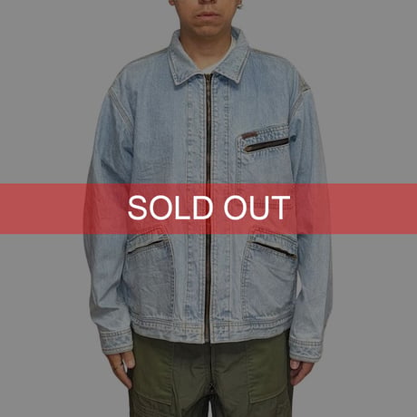【USED】90's CK Calvin Klein Jeans 91-B TYPE DENIM JACKET