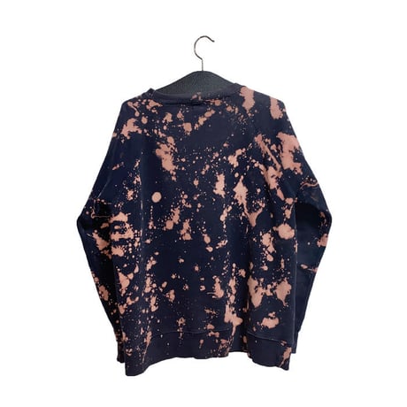 【USED】90'S A BATHING APE SIMPLE SOLDIER BLEACHED SWEATSHIRT