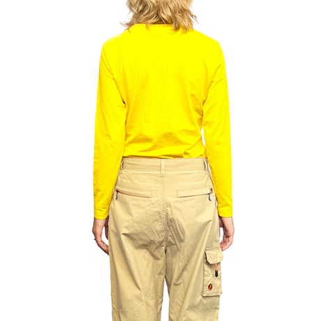 【USED】80'S ESCADA MARGARETHA LEY BODYSUIT YELLOW