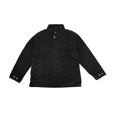 【USED】00's Levi's GARMENT DYED JACKET BLACK
