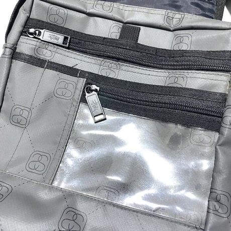 【USED】00'S STUSSY MONOGRAM SHOULDER BAG