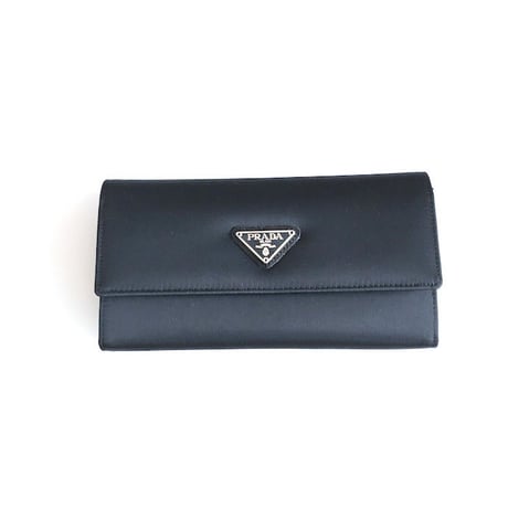 【USED】PRADA NYLON LONG WALLET & CARD CASE