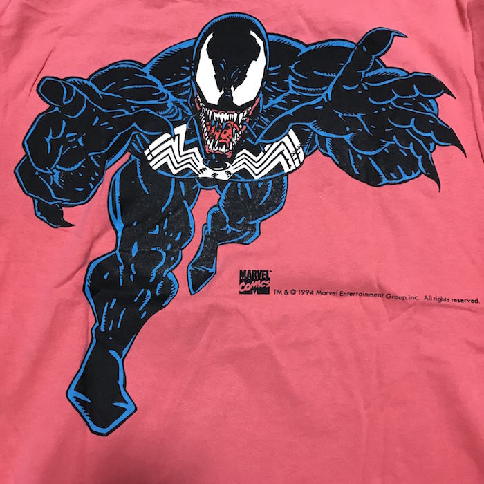 【USED】90'S MARVEL COMICS VENOM T-SHIRT | KONBINI