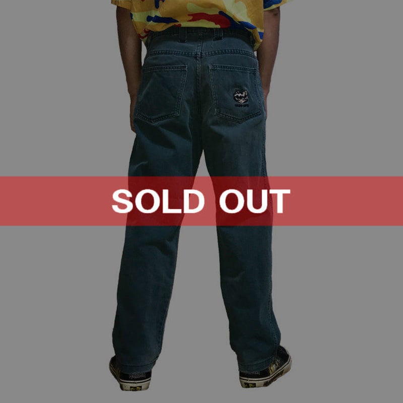 USED】90'S HOOK-UPS OTAKU DENIM JEANS | KONBINI USED】90'S HOOK-UPS OTAKU DENIM JEANS | KONBINI